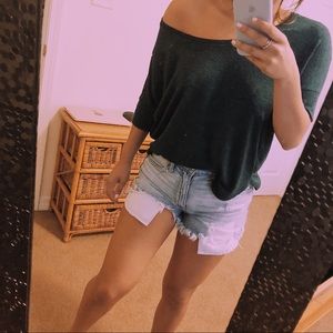 Old Navy Tops - SLOUCHY DARK GREEN TEE | OLD NAVY Old Navy Tops - SLOUCHY DARK GREEN TEE | OLD NAVY